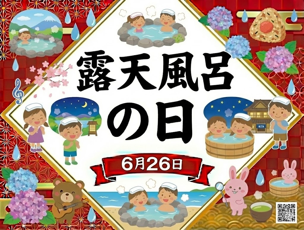 露天風呂の日