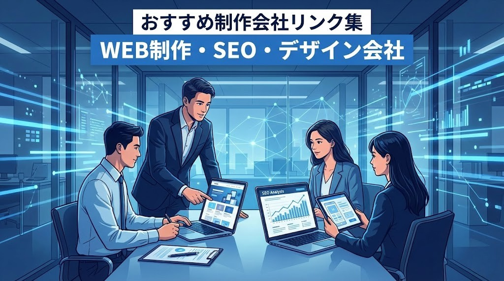 おすすめのデザイン・WEB制作・SEO会社